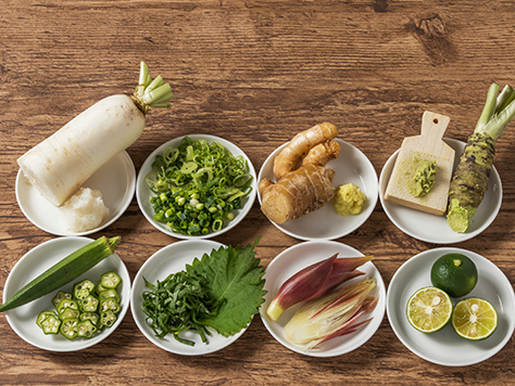 夏バテ予防に！薬味を使った夏の食養生レシピ