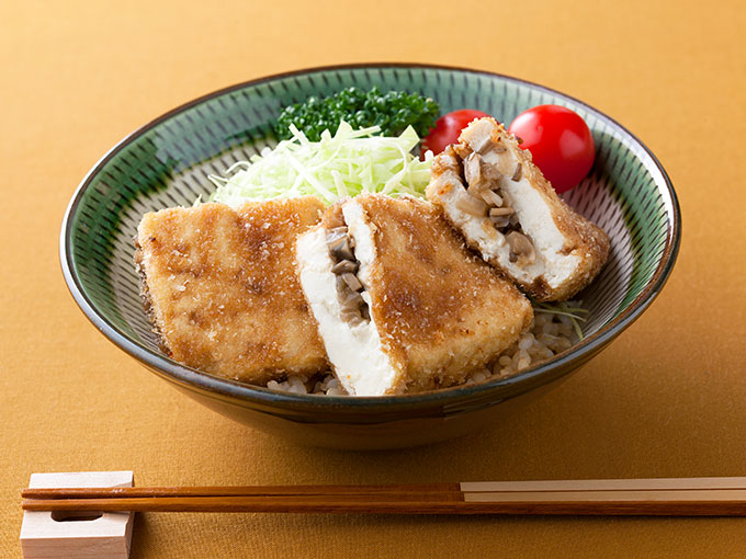 ソースカツ丼風